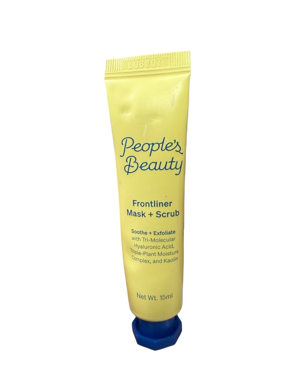 People's Beauty: Frontliner Mask + Scrub 1.7 fl oz NIB Soothes and Exfoliates